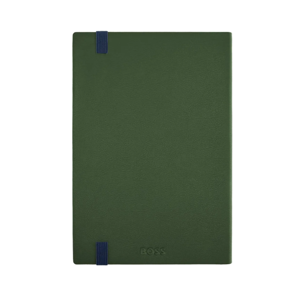 Hugo Boss notes A5 Varsity HNH612TL, zeleni slika 3