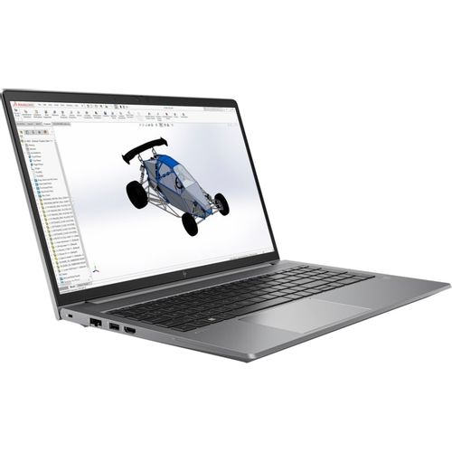 HP 6B8A3EA HP ZBook Power 15 G9 MWS, Intel Core i7-12700H, 16GB DDR5-4800 RAM, 512GB PCIe NVMe TLC SSD, 15.6" IPS AG FHD 1920x1080, NVIDIA Quadro T600, 1 TB 4, 4 USB 3.1, FP, BT 5.2, Win11Pro, US, Gray slika 2