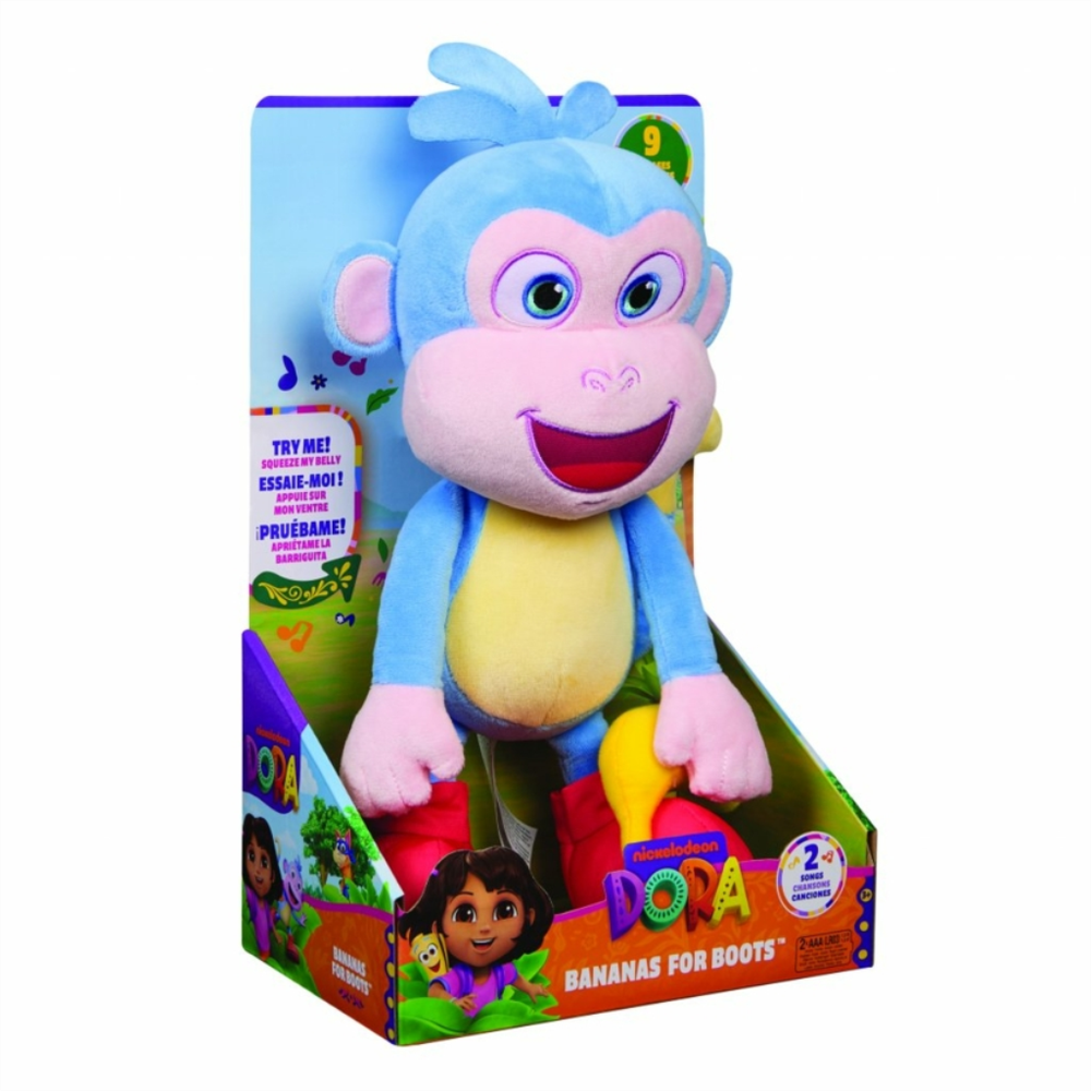 Nickelodeon Dora 6072733 Interaktivna plišana igračka Boots, 30cm slika 1