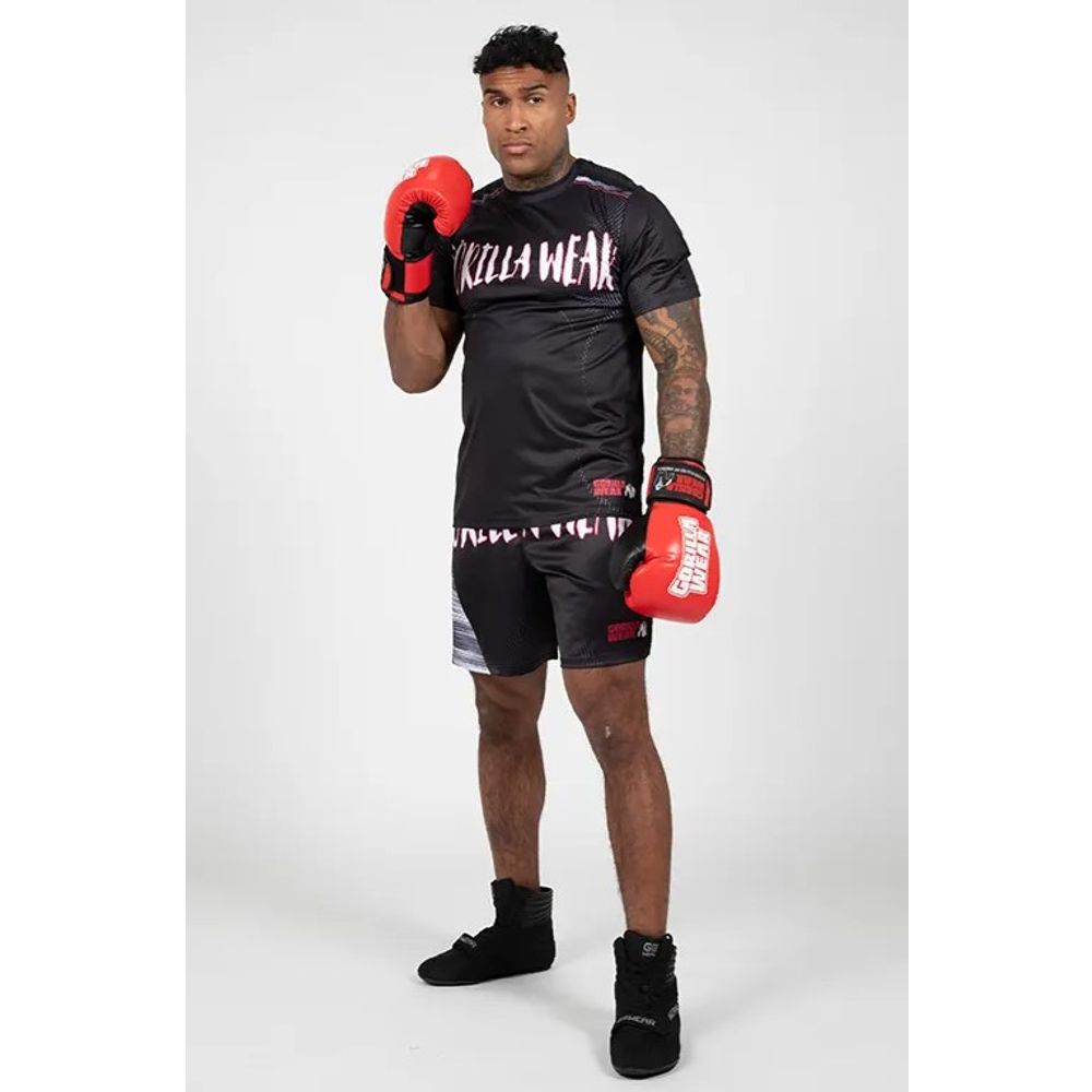 Gorilla Wear CLAYTON Majica, Crno/Zlatna slika 5