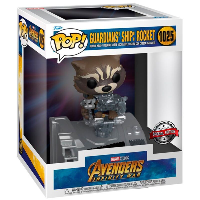 FUNKO POP figura Deluxe Marvel Čuvari galaksije – Brod Čuvara s Rocketom Ekskluzivno image