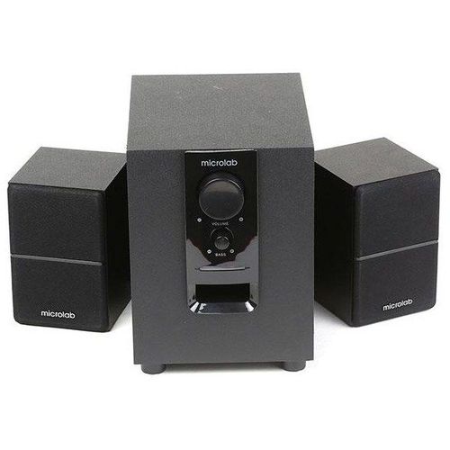 Microlab M106BT Aktivni drveni zvucnici 2.1 10W RMS(5W, 2x2.5W) BLUETOOTH , 3.5mm slika 1