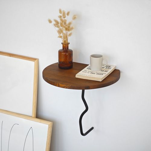 Leo - Chesnut, Black Chesnut
Black Wall Shelf slika 6