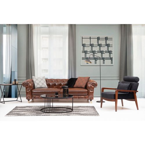 Atelier Del Sofa Trosjed COSTA smeđi, Costa 3K - Brown slika 2