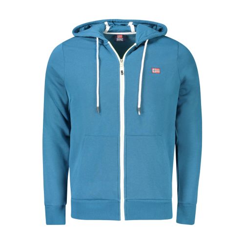 NORWAY 1963 MEN'S BLUE ZIP-UP SWEATSHIRT slika 1