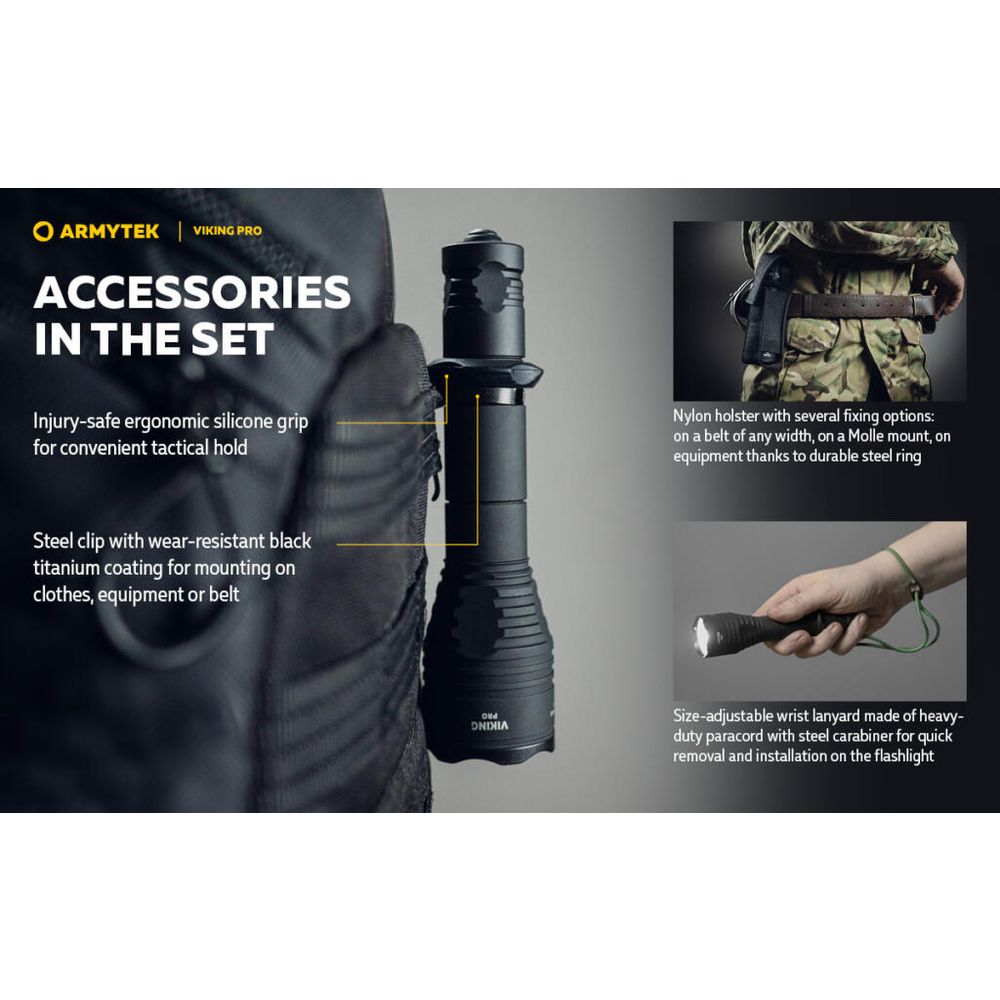 Armytek Baterijska lampa Viking Pro 2200lm slika 28