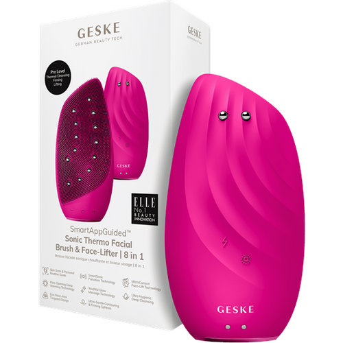 Sonic Thermo Facial Brush & Face-Lifter GESKE | 8 in 1 , magenta slika 1