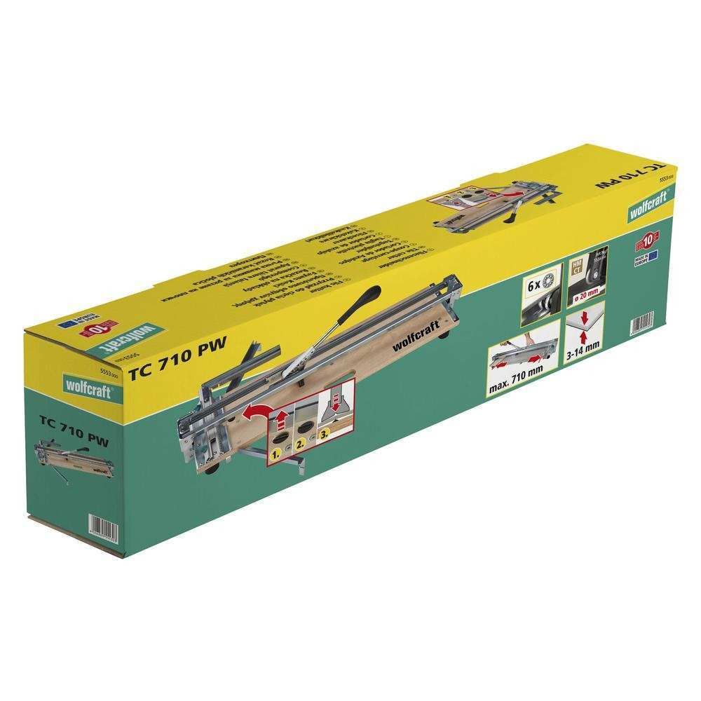 Wolfcraft Rezač Pločica Drvena Baza TC 710 PW / 710 mm - 5553000 slika 11