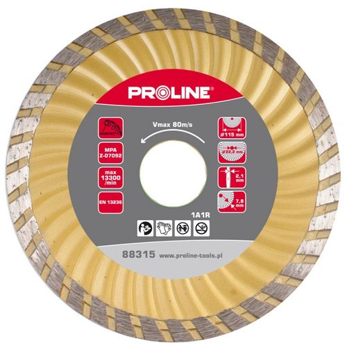 Profix  88113 dijamantna ploča super turbo 180*2.7*7.5*22.2  slika 1