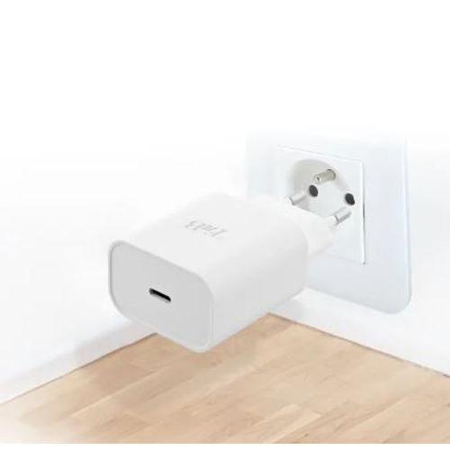 TNB CHPD20W2 Zidni punjač sa USB-C KONEKTOROM, 20W, BELI slika 3