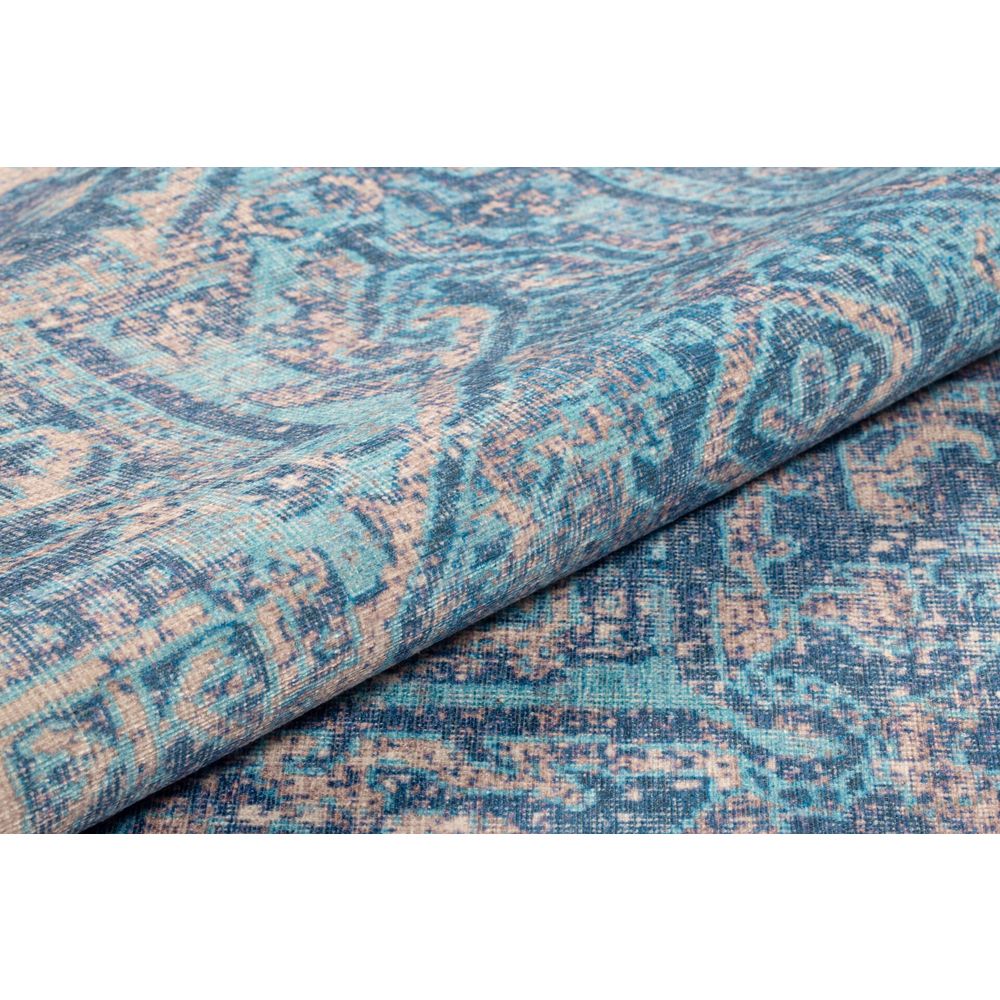 Višebojni Tepih Blues Chenille - Plavi AL 270 (230 x 330 cm) slika 6