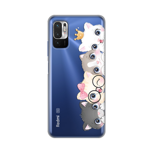 Torbica Silikonska Print Skin za Xiaomi Redmi Note 10 5G Cats