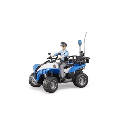 Bruder Motor Quad Police Sa Figurom slika 4