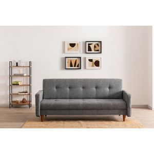 Atelier Del Sofa Hiko - Light Grey Light Grey 3-Seat Sofa-Bed