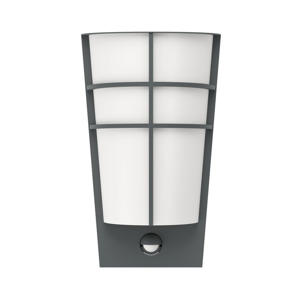 Eglo Breganzo 1 Vanjska Zidna Lampa sa Senzorom - Antracit/Bijela, 2x2,5W, LED slika 7