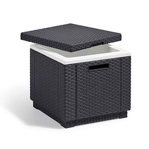 Keter stol sivi 42 x 42 x 41 cm s integriranim frižiderom