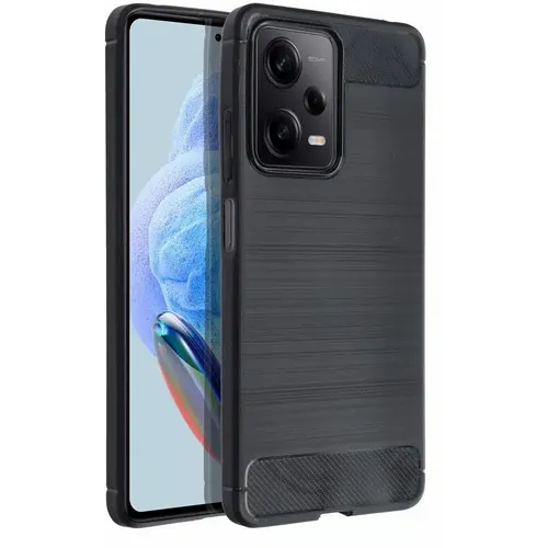 CARBON Case za XIAOMI Redmi NOTE 12 PRO 5G crna slika 1