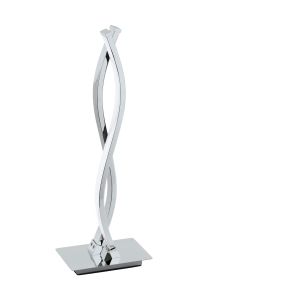 Eglo Lasana 2 Stolna Lampa - LED, 2x5W, Aluminijum/Krom-Bijela