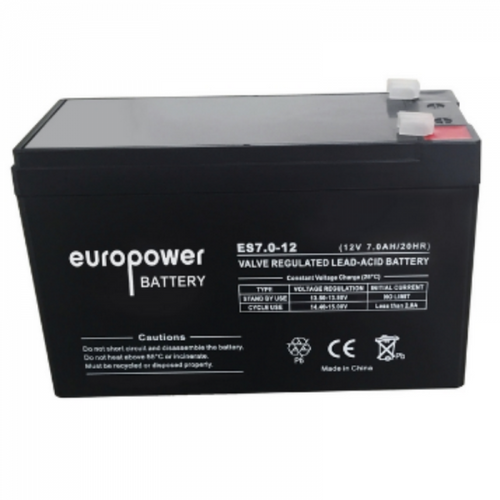 UPS Battery Europower ES12-7 12V 7Ah slika 1