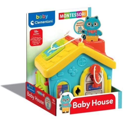 Clementoni Didaktička igračka Baby House CL17857 - Activity kućica slika 1