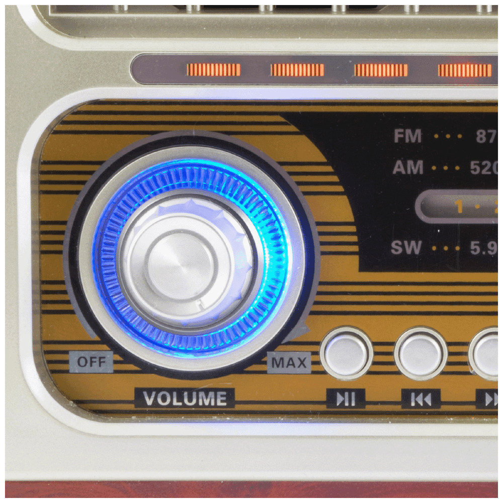 SAL Retro radio + BT bežični zvučnik, 4in1, FM, MP3, AUX - RRT3 slika 3