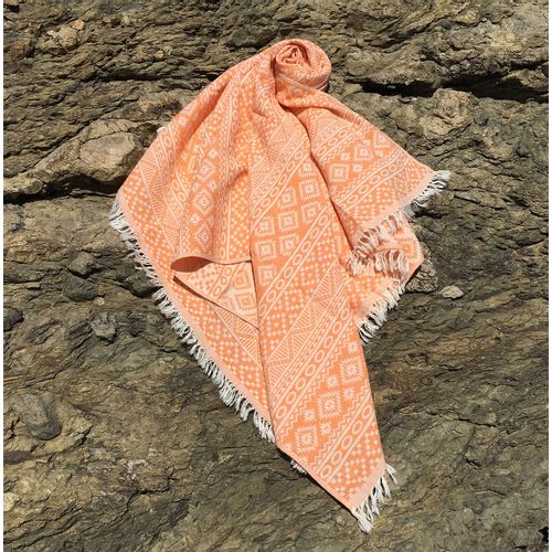 L'essential Maison Cicim - Narandžasti Fouta (PeÅ¡kir za plaÅ¾u) slika 2