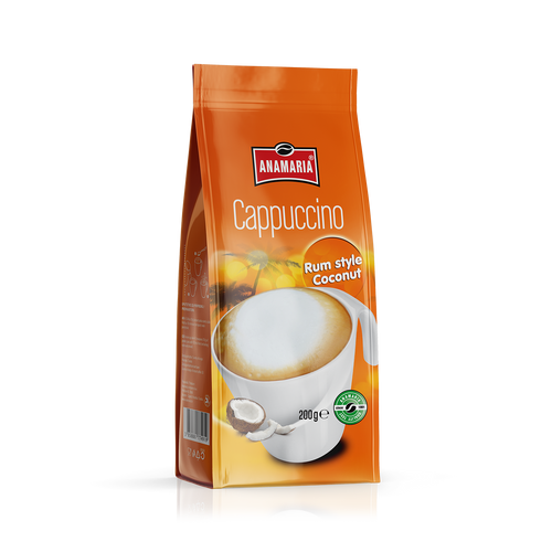 Anamaria cappuccino 200 g rum-kokos  slika 1