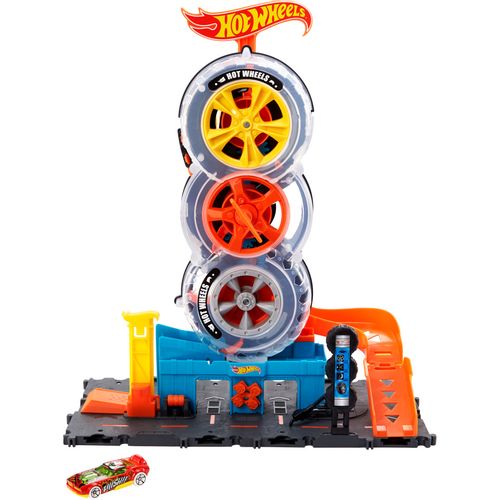 Hot Wheels City Prodavnica Guma slika 1