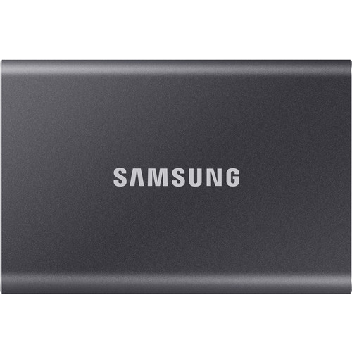 Samsung MU-PC2T0T/WW Portable SSD 2TB, T7, USB 3.2 Gen.2 (10Gbps), [Sequential Read/Write : Up to 1,050MB/sec /Up to 1,000 MB/sec], Grey slika 1