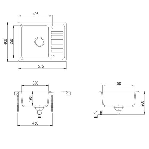 Set Notus SQ102-AW + SHR J Alba slika 2