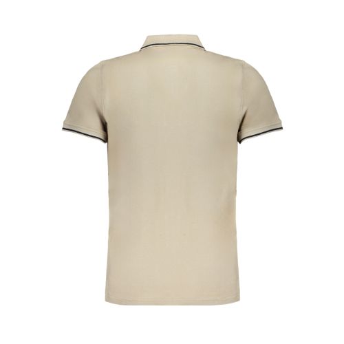 NORWAY 1963 BEIGE MEN'S SHORT SLEEVED POLO SHIRT slika 2