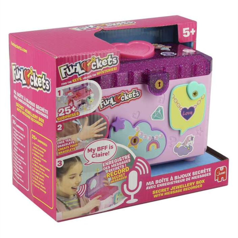 FunLockets 24200 Elektronska Tajna Kutija za Nakit sa Snimačem Glasa slika 1