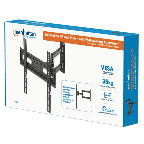 Manhattan zidni nosač za TV od 32-55" 35 kg slika 5