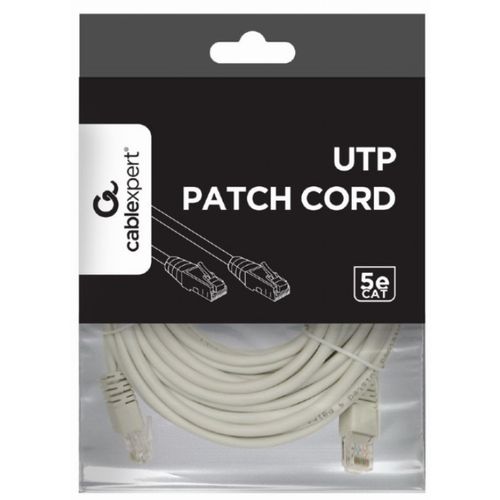 PP12-10M Gembird Mrezni kabl, CAT5e UTP Patch cord 10m grey slika 2