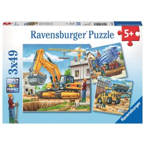 Ravensburger Puzzle velika radna vozila 3x49kom