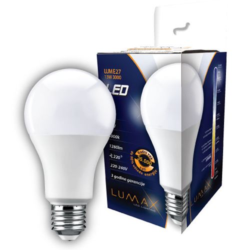 Lumax Sijalica Led LUME27-13W 3000K 1280lm slika 1