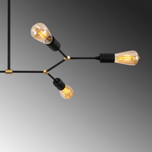 Sparrow - 1237 Black Chandelier slika 6