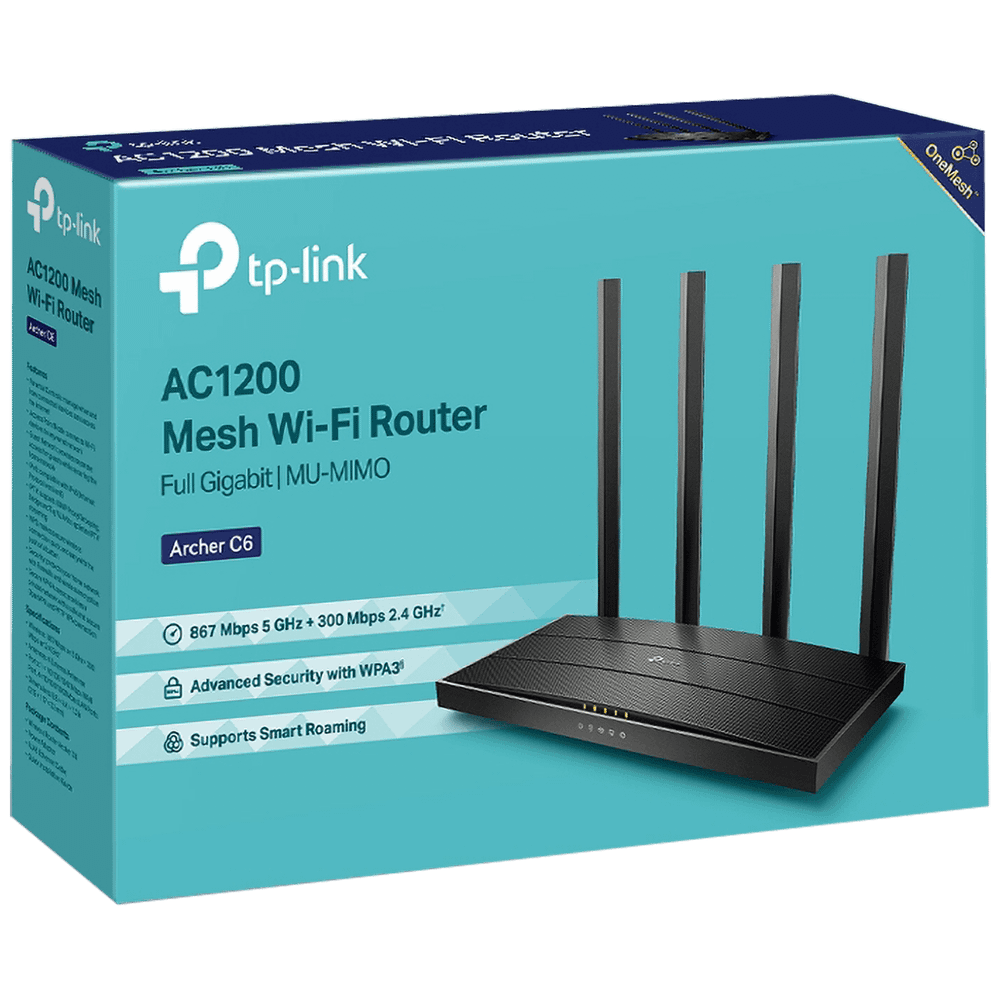 TP-LINK Wireless Router AC1200 Archer C6 v3.2 slika 2