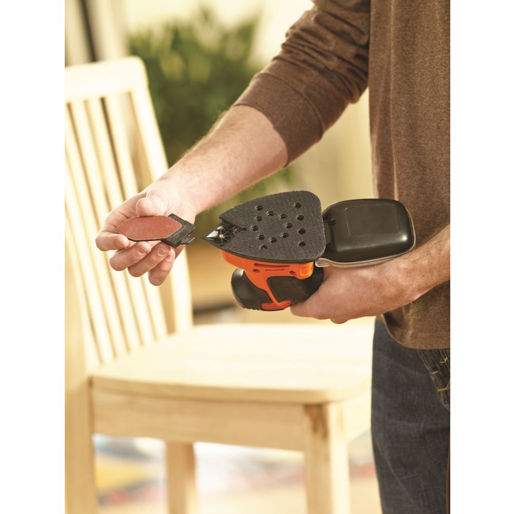 Black&Decker Vibracijska brusilica Mouse 120 W KA2000 slika 6