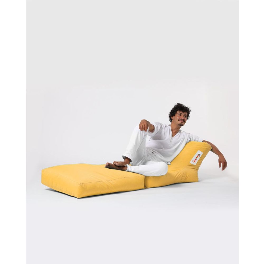 Siesta Sofa Bed Pouf - Žuti Vrt Bean Bag slika 1