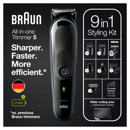 Braun trimer za bradu/šišač MGK 5380 (9u1) slika 3