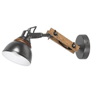 Rabalux Aksel zidna lampa,E14 1x40W,drvo/crna Industrijska rasveta