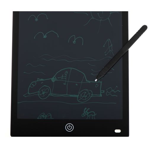 Tablet za crtanje 12" sa stylus kemijskom crni slika 4