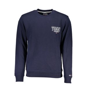 TOMMY HILFIGER MAN BLUE SWEATSHIRT WITHOUT ZIP