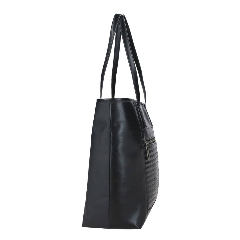 Pepe Jeans torba na rame 34 cm ženska, biker 7157541, crna slika 5
