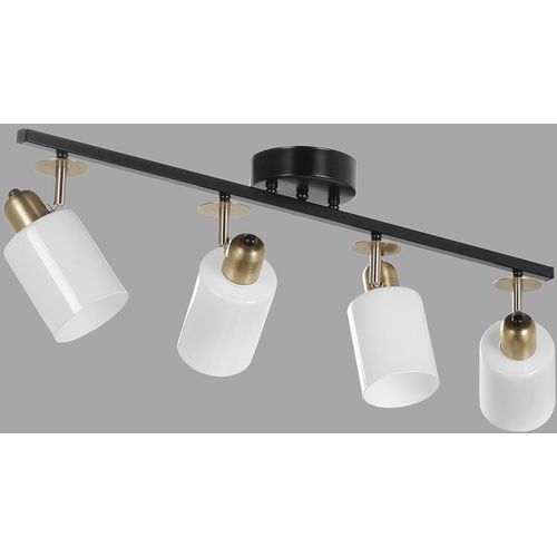 Nomi 4 lü sıralı siyah beyaz camlı avize Black
White Chandelier slika 3