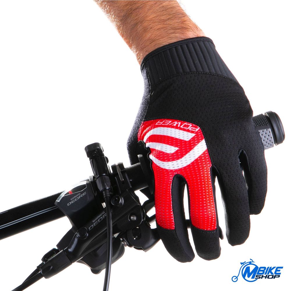 Force Rukavice za biciklizam MTB Power Black/Red slika 2
