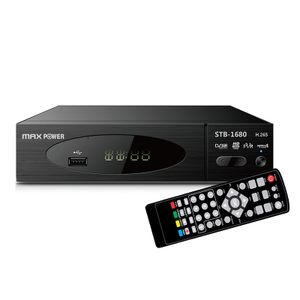 MAXPOWER HD DVB-T2 RECEIVER STB-1680 MPEG2/MPEG4 H.265 1080p/i 