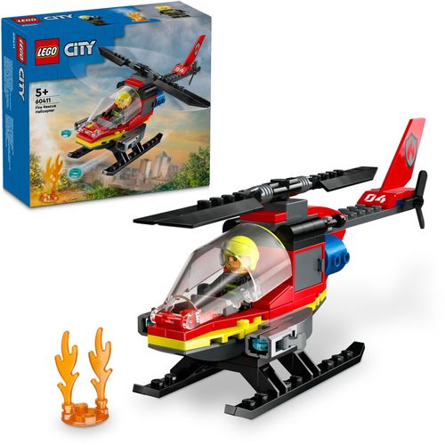 LEGO® CITY 60411 Vatrogasni helikopter slika 3