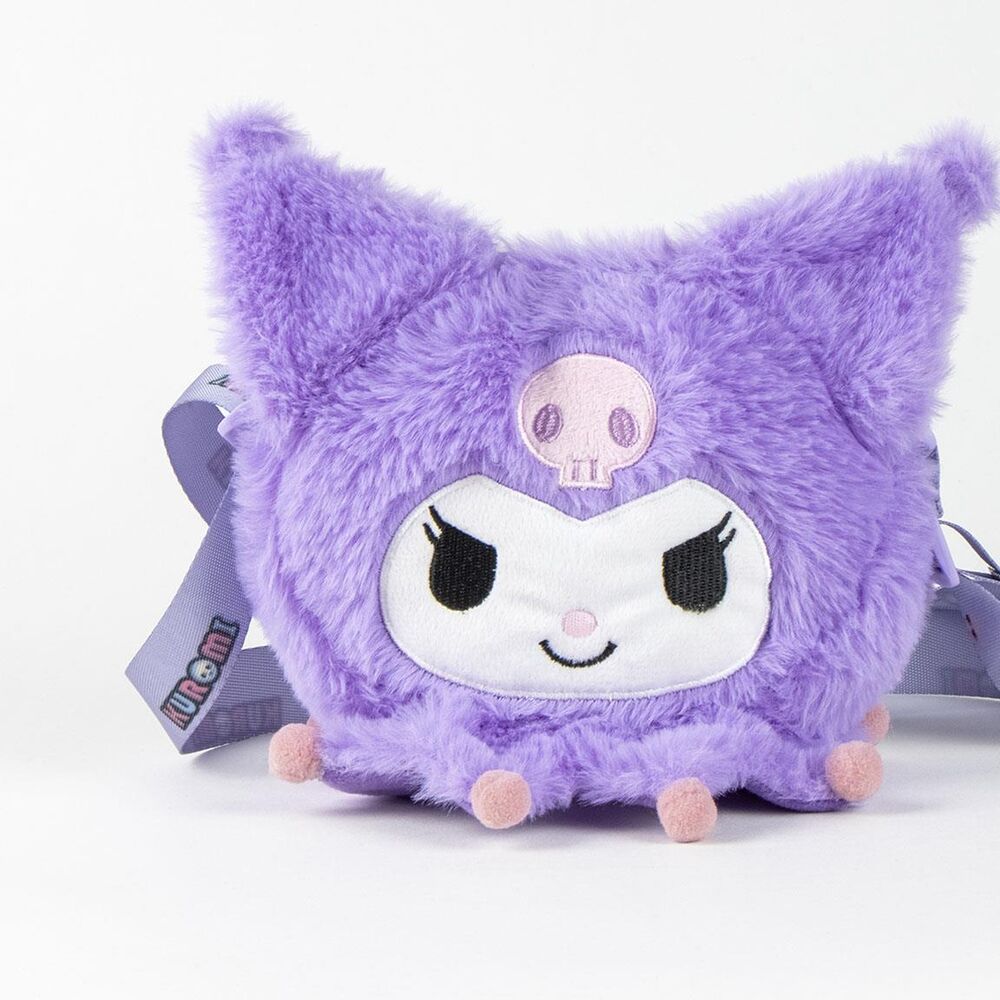 Hello Kitty Kuromi plišana torbica slika 4